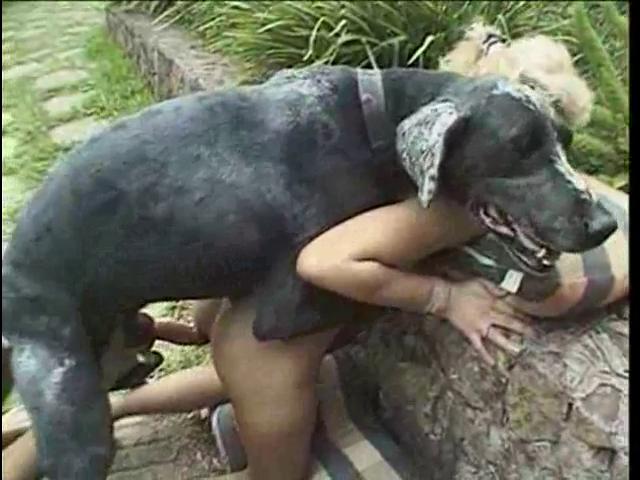 Муж с женой попробовали на прогулке зоо порно